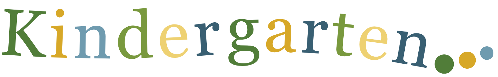 Kindergarten Title