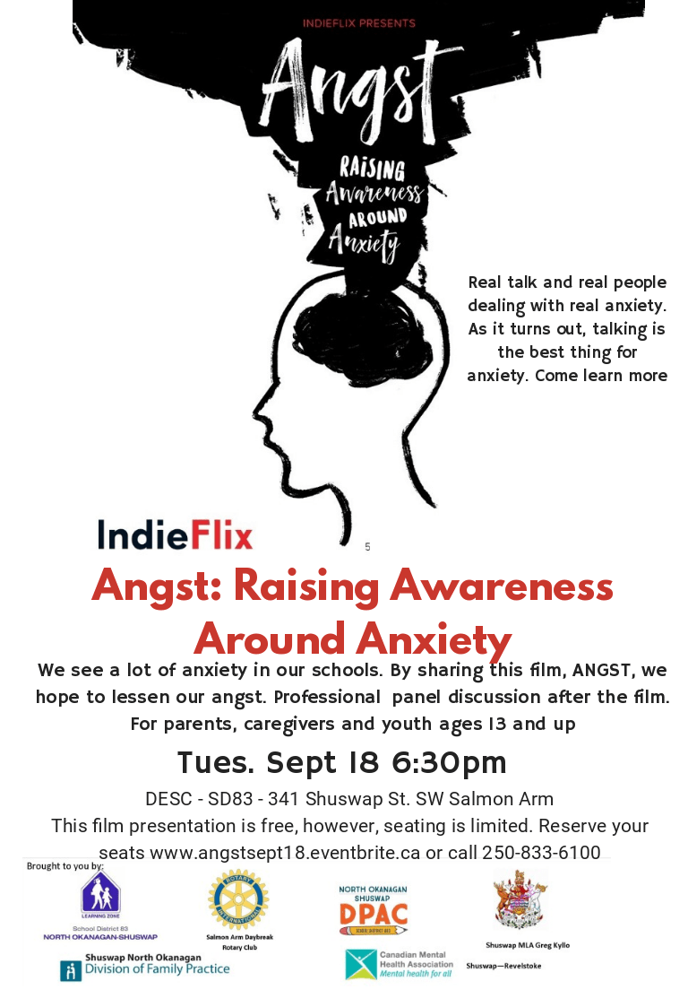 Angst Raising Awareness Around Anxiety